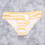 Kona Sol Women's Textured Double Tab High Coverage Bikini Bottom