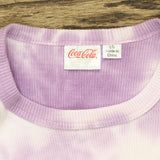 Coca-cola Women's Fanta Racerback Cropped Graphic Tank Top Purple L