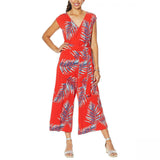 G by Giuliana Women's Petite Cropped Knit Jumpsuit
