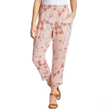 NWT Jessica Simpson Womens' Floral Soft Ankle Pants. 1309716 XL