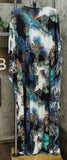 Coldesina Women's Plus Size Shirred Kaftan Dress