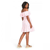 Lisa Marie Fernandez for TRGT Floral Off the Shoulder Dress