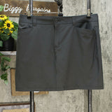 Eddie Bauer Women's Adventurer 2.0 Travel Skort Gray 14