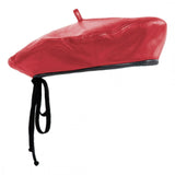 Eric Javits Women's USA Made Kate Italian Lamb Leather Beret