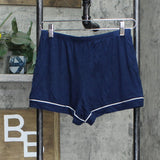 Stars Above Women's Beautifully Soft Notch Collar Pajama Set Blue XS