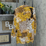 Susan Graver Women's Woven Button Front Big Shirt Blouse