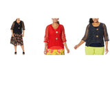 Nina Leonard Women's Plus Size Coconut Button Bolero Cardigan With Tank