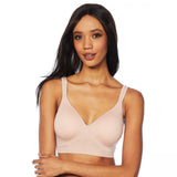 Rhonda Shear Women's Wireless Full Coverage Bra With Back Closure
