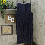 Love Squared Women's Plus Size Trendy Pleated Surplice Dress