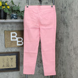 Denim & Co. Women's Slim Ankle Jeans with Button Fly