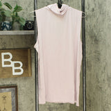 Peace Love World Women's Tank With Banded Keyhole Neck