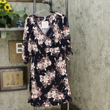 Isabel Maternity by Ingrid & Isabel Floral 3/4 Sleeve Fit And Flare Dress
