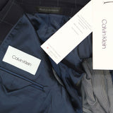 Calvin Klein Men's X-Fit Extra-Slim Stretch Wool Suit Jacket