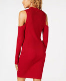 NWT Material Girl Juniors Zipper-Hem Choker Sweater Dress. MGS00007 Large