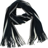 ZUZIFY Men's Striped Long Knit Winter Scarf. ZUZ0012