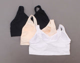 Rhonda Shear 3 Pack Jacquard Ahh Bras With Removable Pads Neutrals 3X