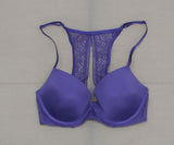 Paramour Women's Carolina Seamless Plunge Contour Lace Back Bra