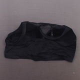 Rhonda Shear Plus Size Molded Cup Bra With Lace Detail Black 1X