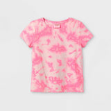 Cat & Jack Girls' Tie-Dye Short Sleeve T-Shirt