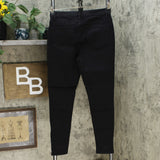 DG2 by Diane Gilman Women's Virtual Stretch Ultra Skinny Jeans Black 6