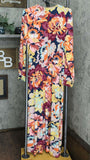 G.I.L.I. Women's Jetsetter Long-Sleeve Knit Maxi Dress
