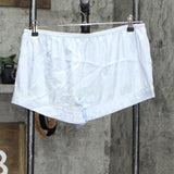 In Bloom by Jonquil Mrs Satin Short Shirt Pajamas Set Blue XL