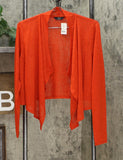 G by Giuliana Women's Cropped Cascade Hacci Cardigan