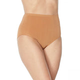 Rhonda Shear Women's Plus Size Seamless High Waist Ahh Brief Panty