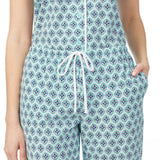 Jane And Bleecker Women's Knit Capri Pajama Set