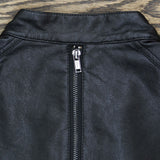 NWT Skinnygirl Women's The Modern Faux Leather Moto Jacket. 672197 X-Large