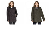 A New Day Women's Packable Hooded Raincoat Rain Jacket