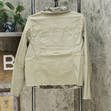 DG2 by Diane Gilman Women's Reversible Twill Denim Jacket Olive Camo XL