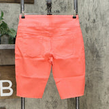 DG2 by Diane Gilman Women's Petite Classic Stretch Pull On Bermuda Shorts