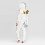 ZUZIFY Women's Unicorn Union Suit White XS/S