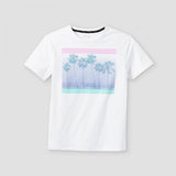 Art Class Boys' 'Palm Tree Line' Graphic Short Sleeve T-Shirt