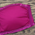 Xhilaration Women's Textured Bandeau Bikini Top - D/DD