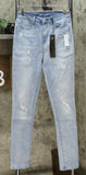 DG2 by Diane Gilman Women's Tall Virtual Stretch Destructed Skinny Jeans