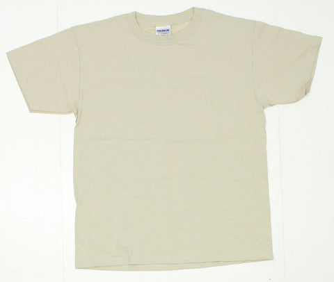 Gildan NEW Ultra Cotton Youth Short Sleeve T-Shirt Tee Sand Medium 03174