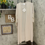 MarlaWynne WynneLayers Women's Plus Size Woven and Knit Duster