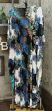 Coldesina Women's Shirred Kaftan Dress