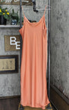Prologue Women's Tie Waist Slip Dress 566815 Orange XL