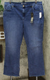 DG2 by Diane Gilman Women's Plus Size Virtual Stretch Boot Cut Jeans