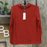 Eileen Fisher Women's Petite Wool Funnel Neck Sweater