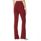 DG2 by Diane Gilman Women's Tall Pull On Stretch Ponte Boot Cut Pants