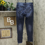 Laurie Felt Women's Classic Denim Boyfriend Jeans Brushed Indigo 0