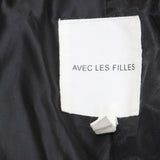 Avec Les Filles Women's Faux Fur Notched Collar Coat