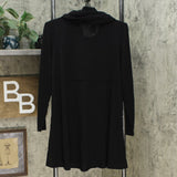 Lisa Rinna Collection Women's Petite Cowl Neck Tunic Top