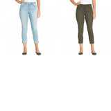 Jessica Simpson Women's Relaxed Skinny Roll Crop Jeans