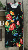 NWT Slinky Brand Women's Sleeveless Fit & Flare Dress. 667449 Small Medium
