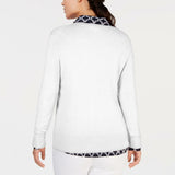 Charter Club Women's Long Sleeve Button Front Cardigan Sweater